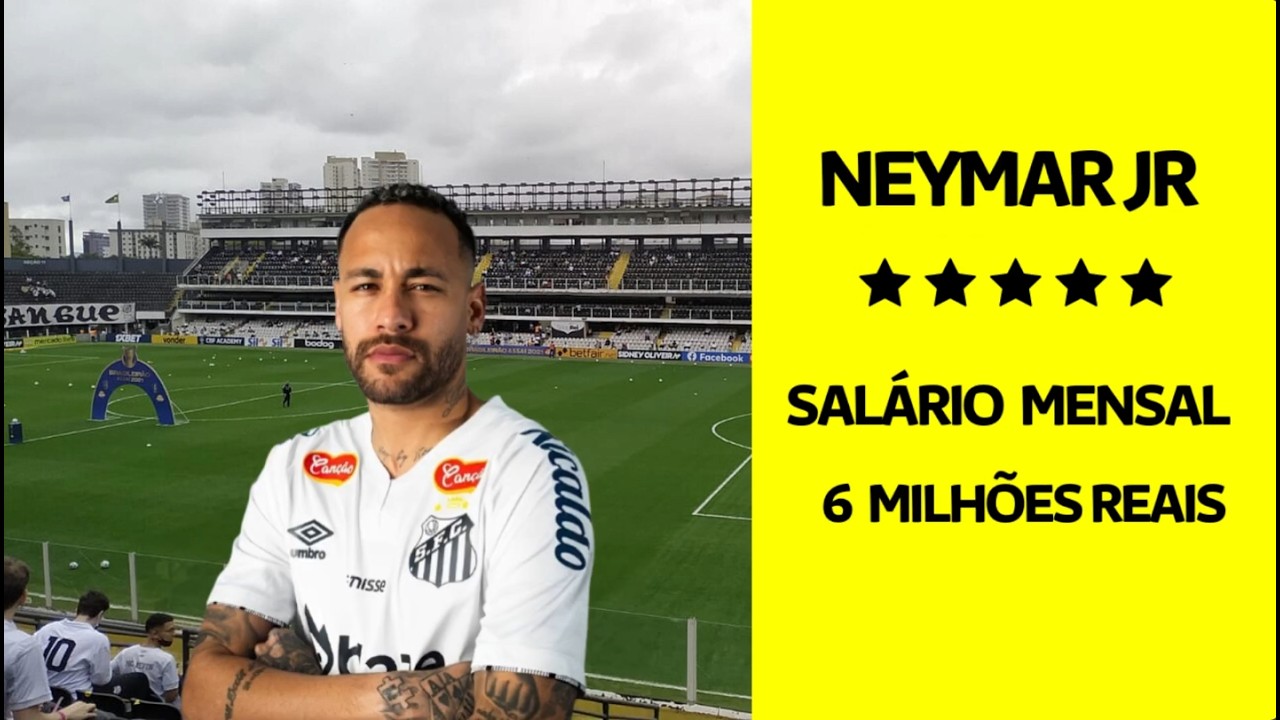 💸 SANTOS F.C SALARIOS DOS JOGADORES  EM 2026 💸