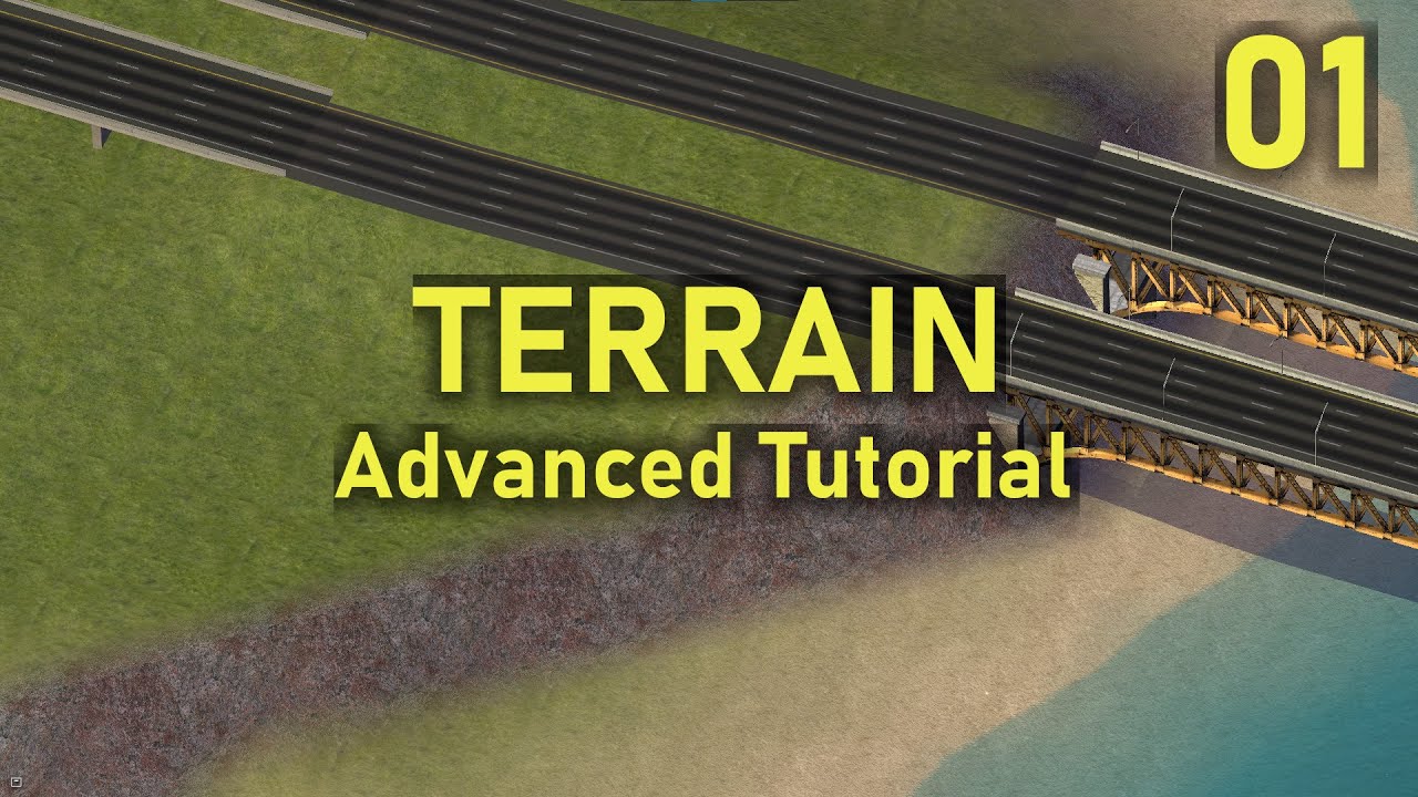 Rob's Collab Advanced SimCity 4 Tutorial - 1 - Terrain with Lucario (+ bridges & beaches)