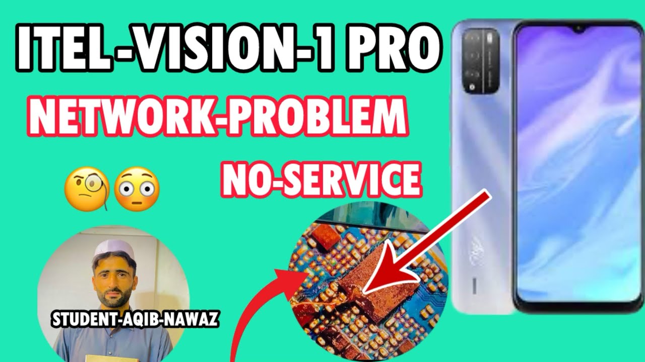 Itel Vision 1 Pro Network Problem No Service Problem ✅ Check Video Full Easy Solution ✅