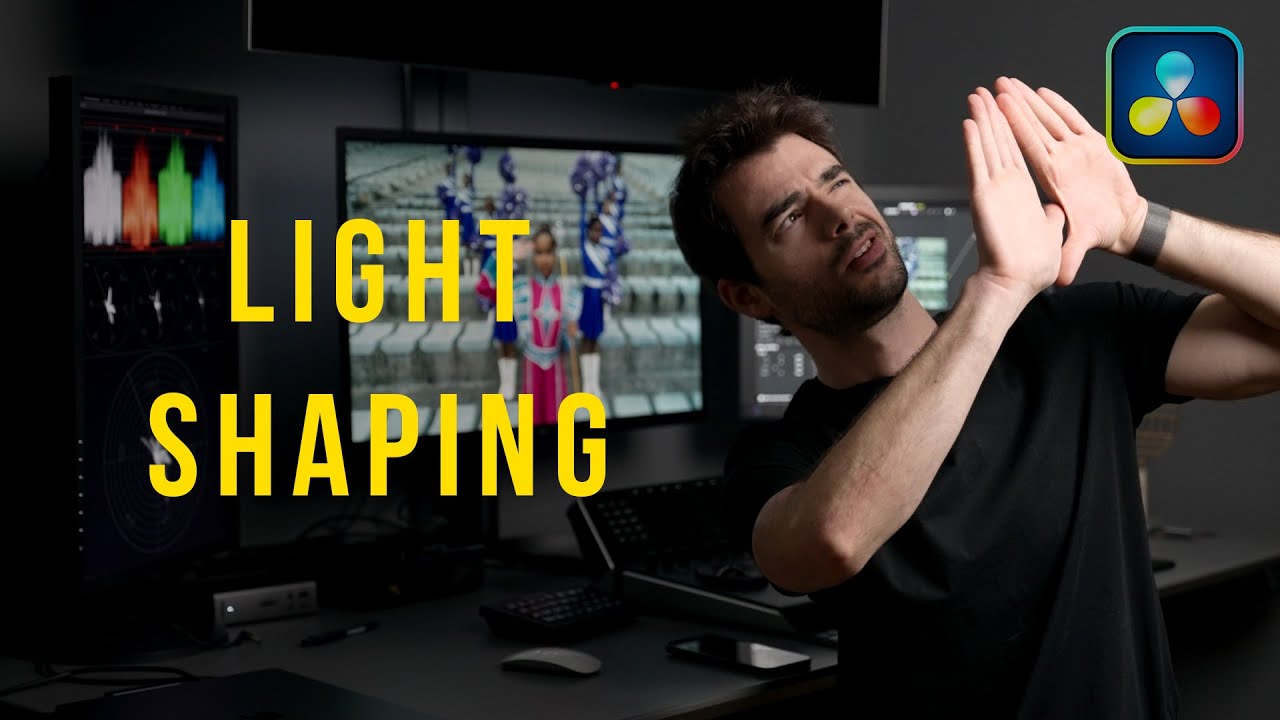 Как формировать свет и направлять взгляд? Учебное пособие по DaVinci Resolve.