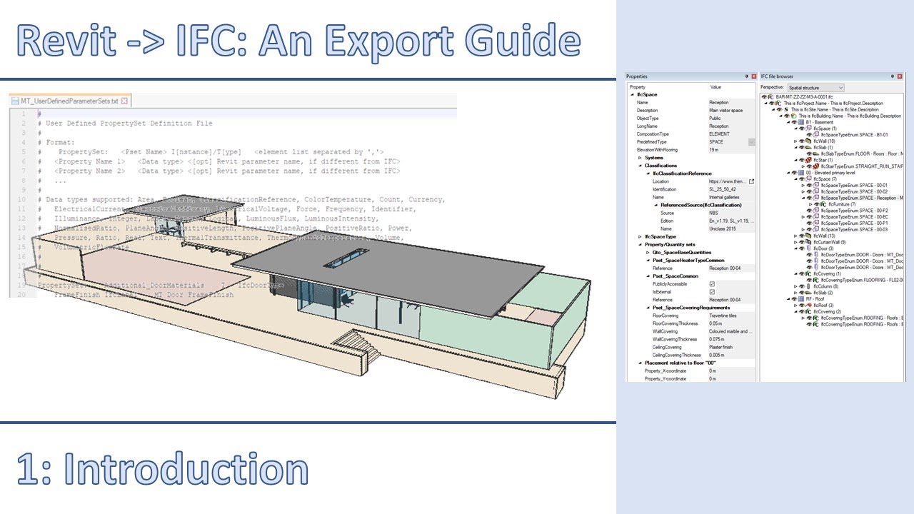 Revit to IFC: An Export Guide - Part 1 - Introduction