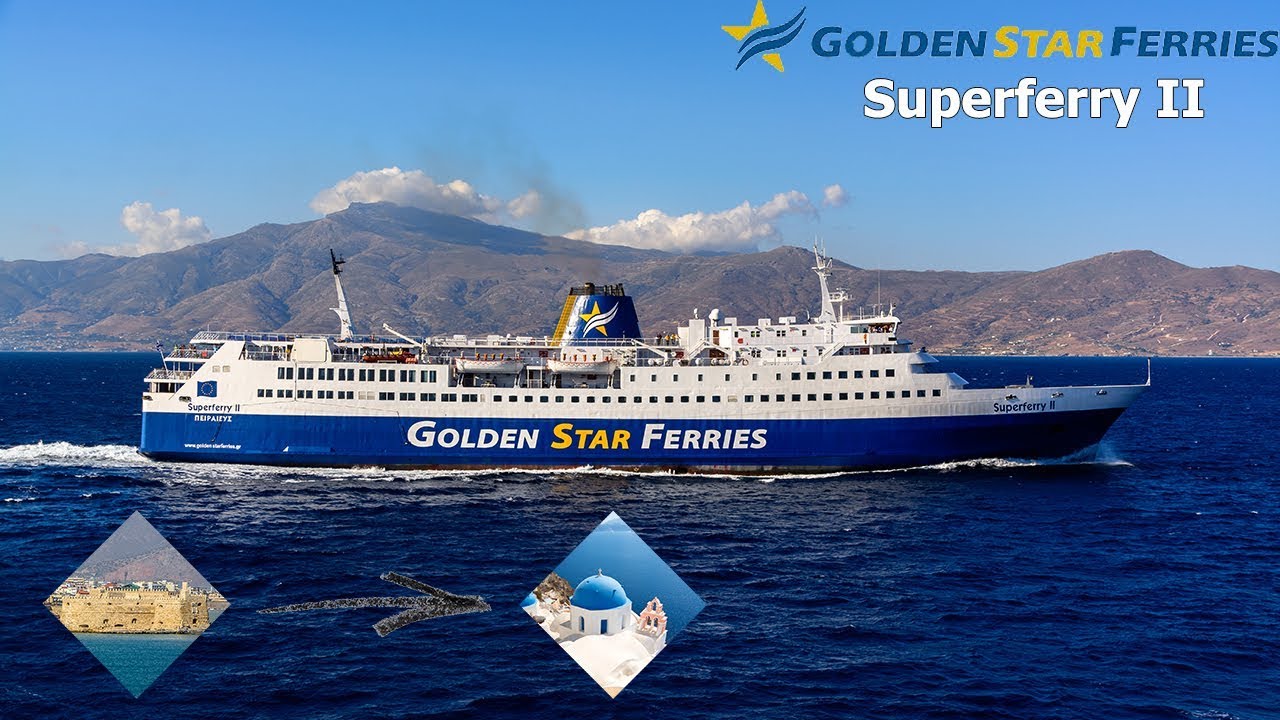 SUPERFERRY II: A trip from Heraklion to Santorini.