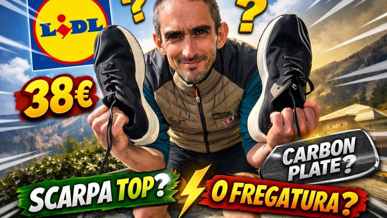 Ho provato le scarpe da corsa in carbonio di Lidl: le Crivit Carbonlite 1.0 😳 Funzionano davvero?