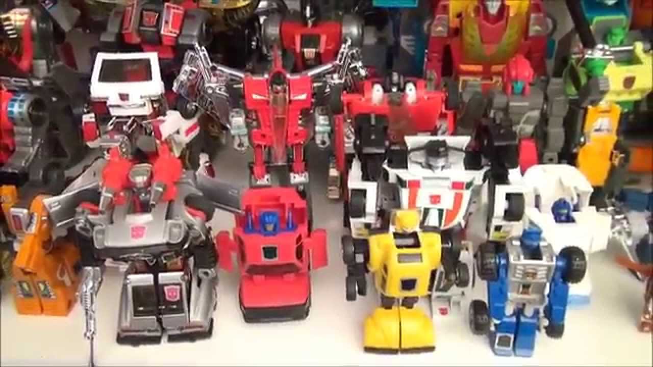 TRANSFORMERS GENERATION ONE TOY COLLECTION VIDEO