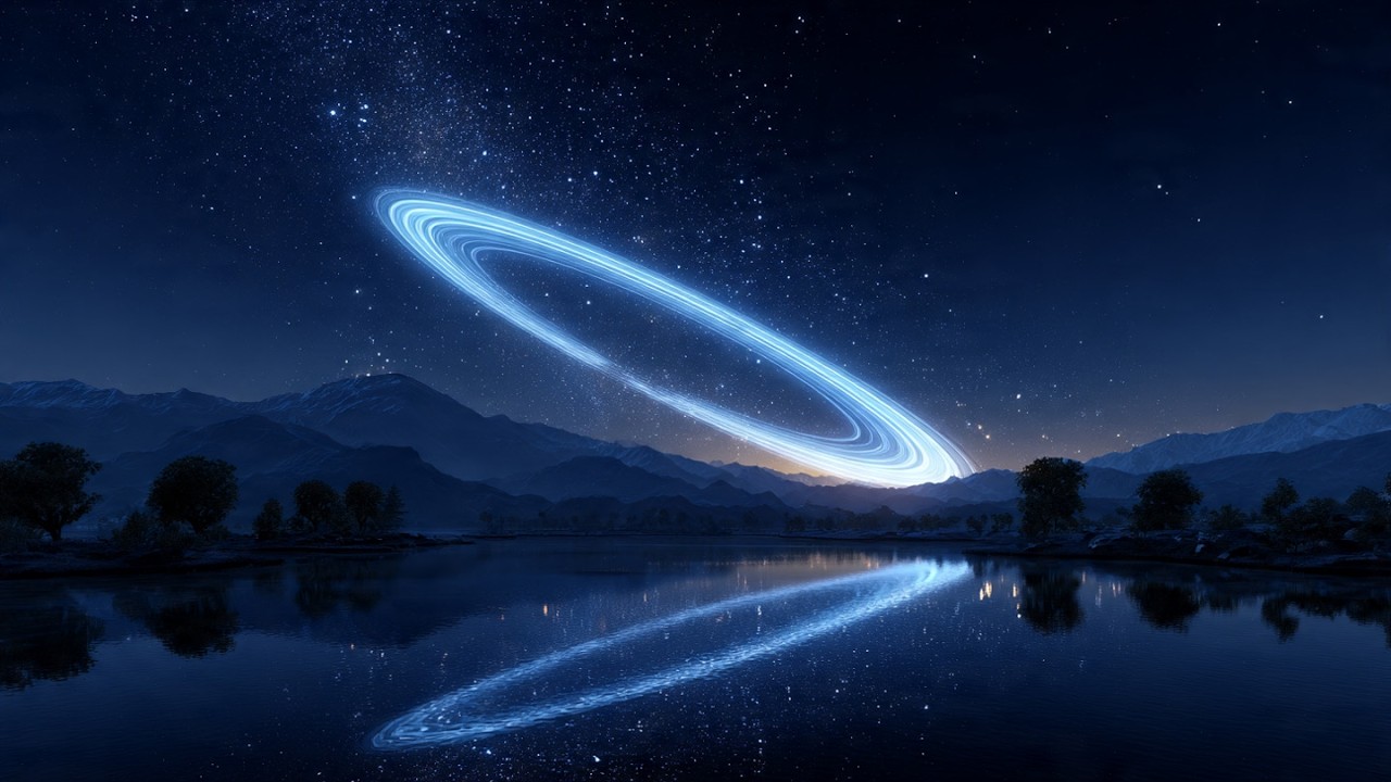 Nocturne Vibes | Chillout Lounge Music – Saturn Ambient Sounds for Deep Relaxation