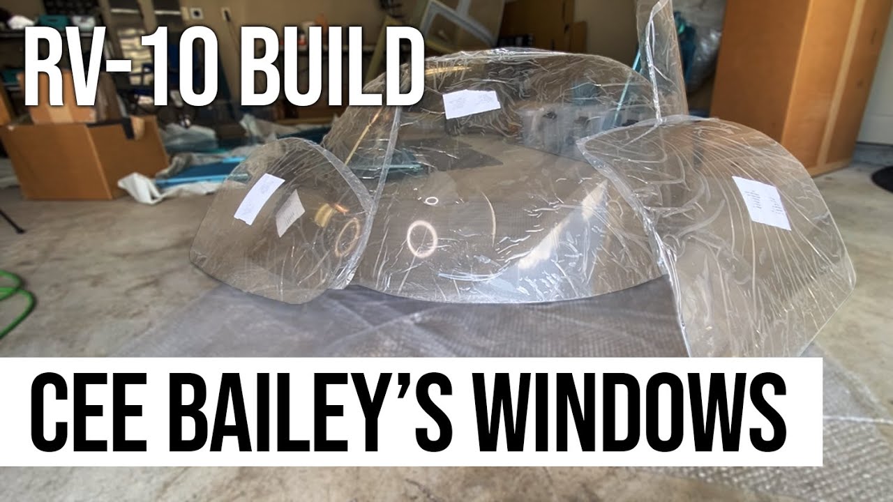 Van's Aircraft RV-10 Build: Cee Bailey's Windows Unboxing