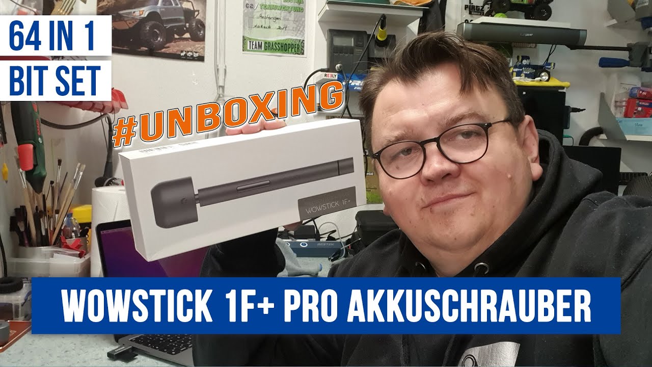 📦 Wowstick 1F+ | 64 In 1 Akkuschrauber Unboxing & Test | Deutsch