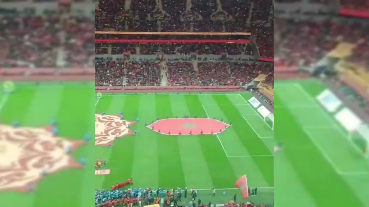 التبوريشة النشيد الوطني 🇲🇦🇲🇦 قبل انطلاق المبارة النهائية لكأس إفريقيا كان المغرب 2025