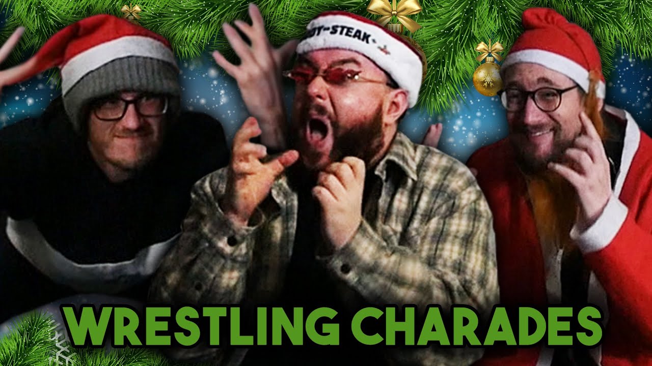 🎅 Christmas Wrestling CHARADES! 🎄