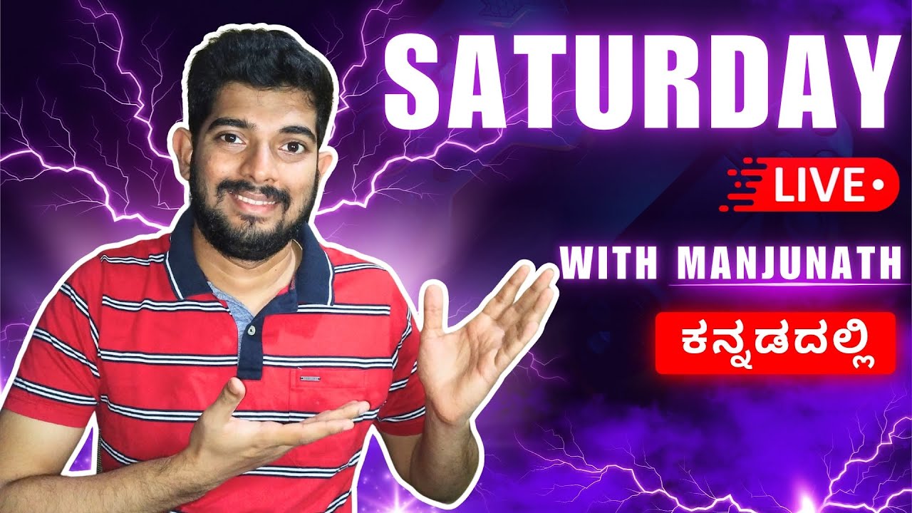 Saturday Live with Manjunath Shenoy