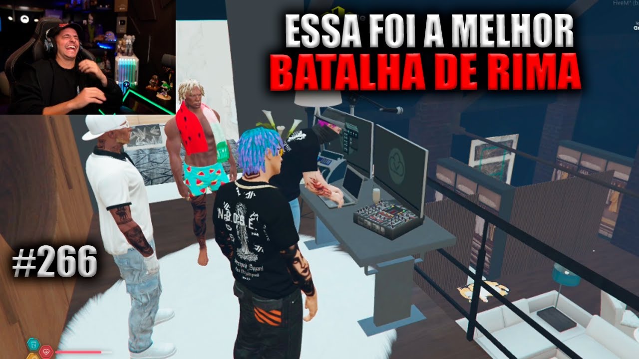 ESSA FOI A MELHOR BATALHA DE RIMA! EP 266