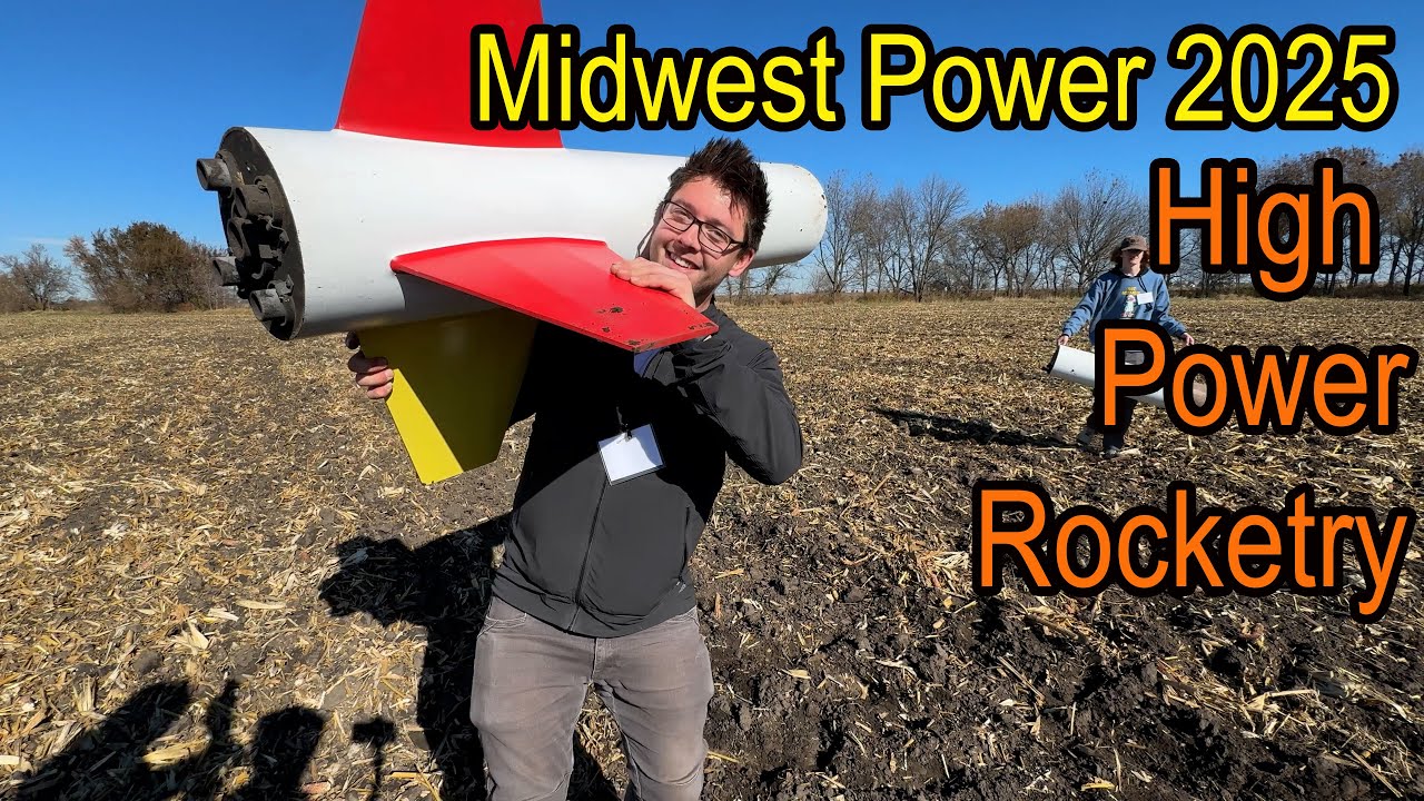 Я был на выставке Midwest Power 2025! | Запуск ракеты высокой мощности
