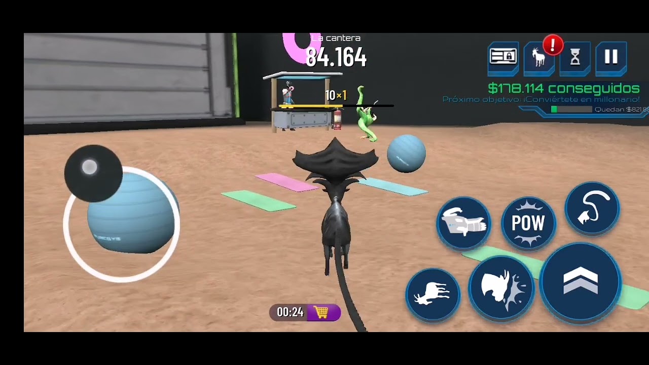 Gameplay(Goat simulator Free)Con Audio y En el celular.(Cuartigesimo Noveno).