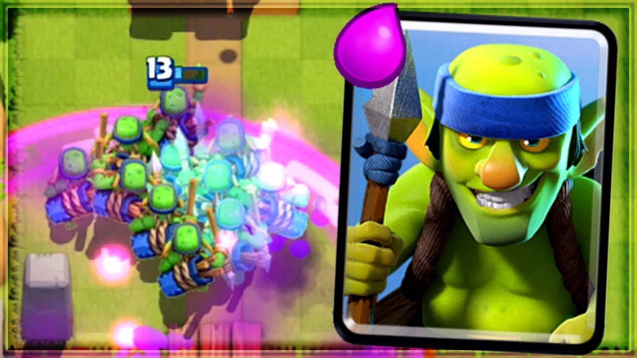 Clash Royale - SPEAR GOBLINS = OP! New Deck