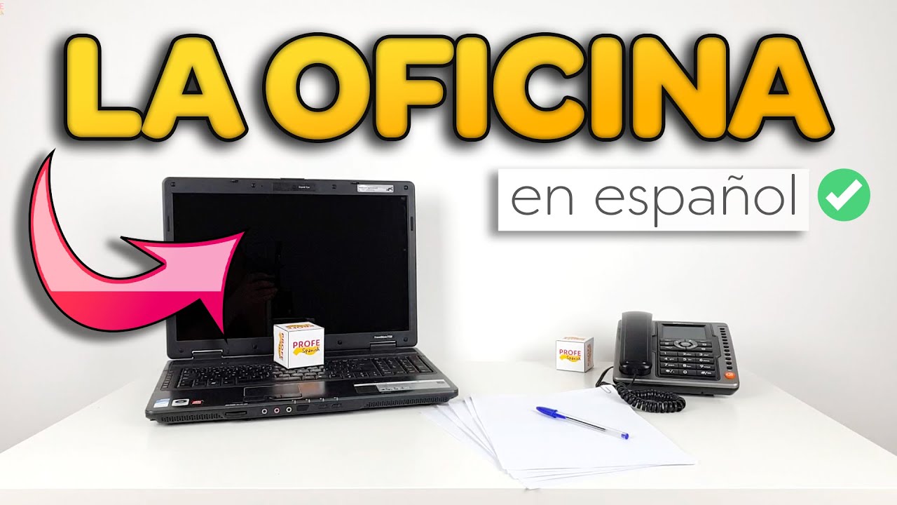 The office ✅ Learn Spanish vocabulary (intermediate level)