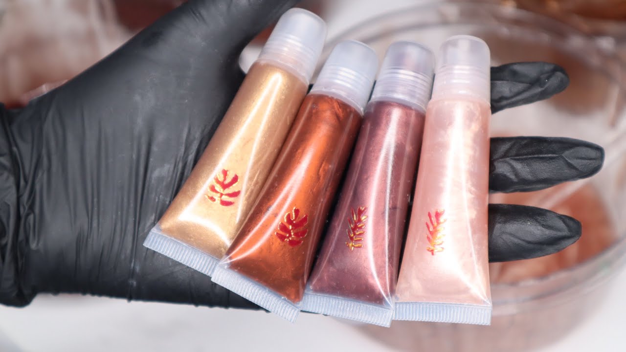 WATCH ME MAKE THE MOST SATISFYING (ASMR) LIP GLOSS MIXING VID + FILLING TUBES ❤️ | AROYALIFE BEAUTY
