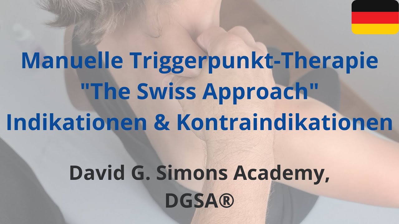 Manuelle Triggerpunkt-Therapie: Indikationen und Kontraindikationen