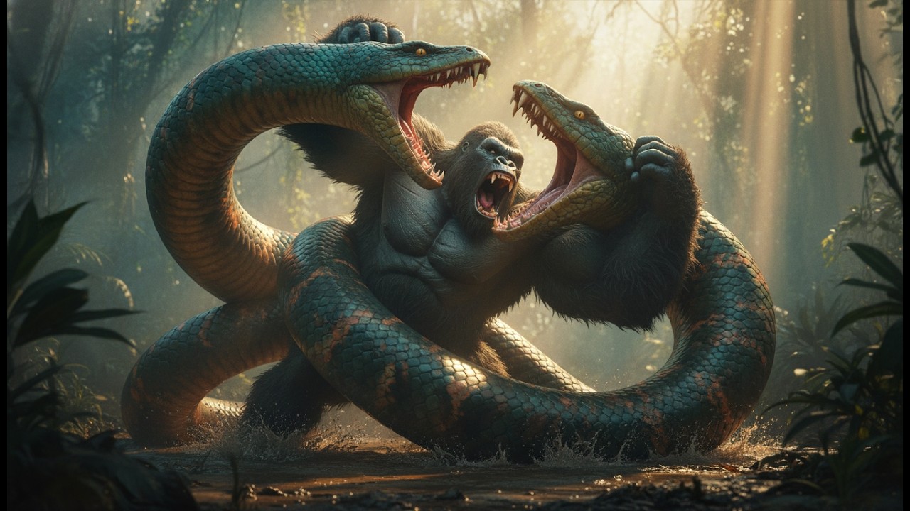 King Kong vs Titanoboa: The Ultimate Battle of Giants