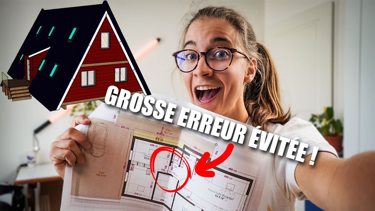 Je dévoile les plans de ma maison en A 🤩