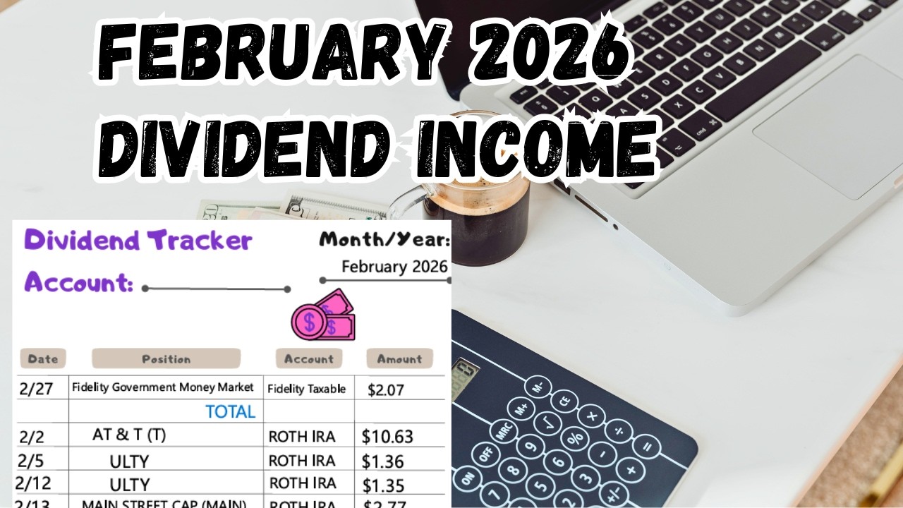 February 2026 Dividend Update | Passive Income Breakdown | Dividend Income Report