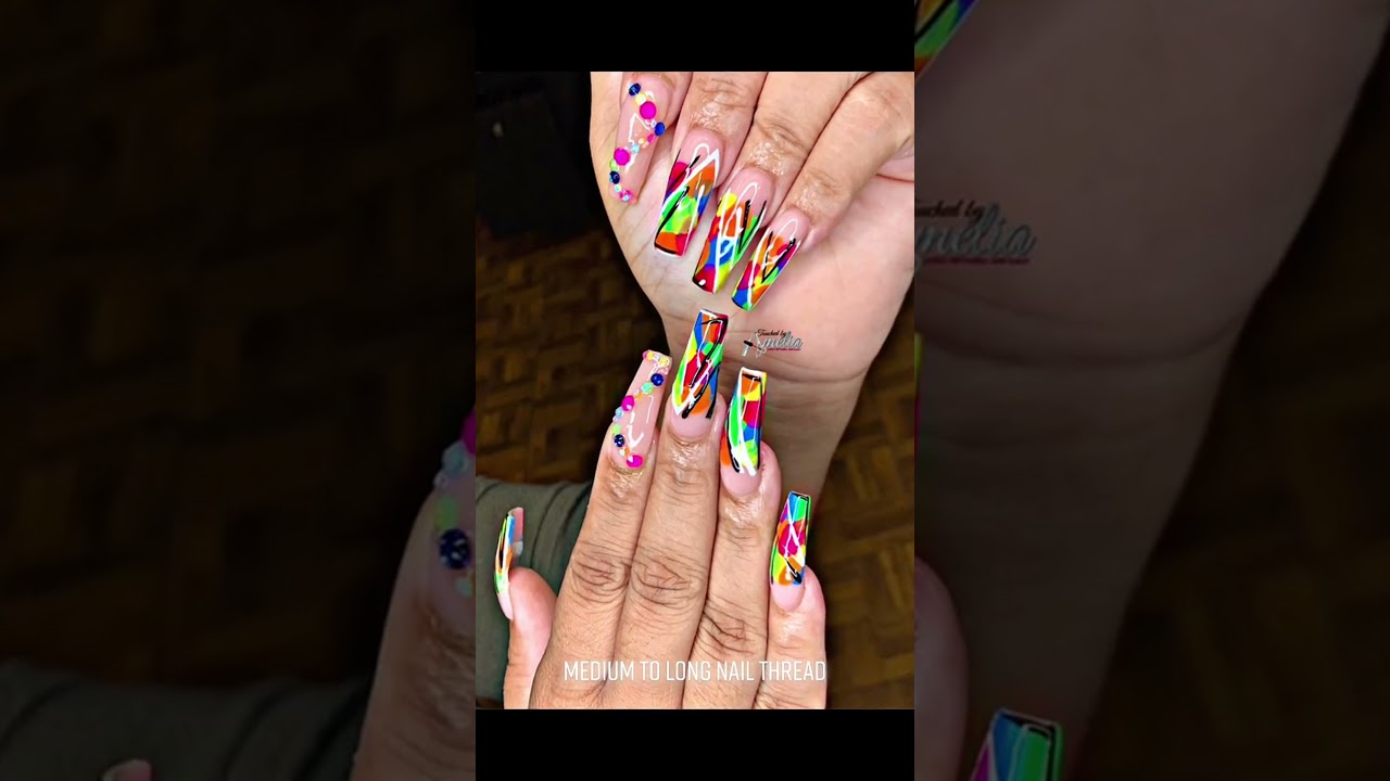 Trendy Nail Art Designs: Medium to Long Nail Thread