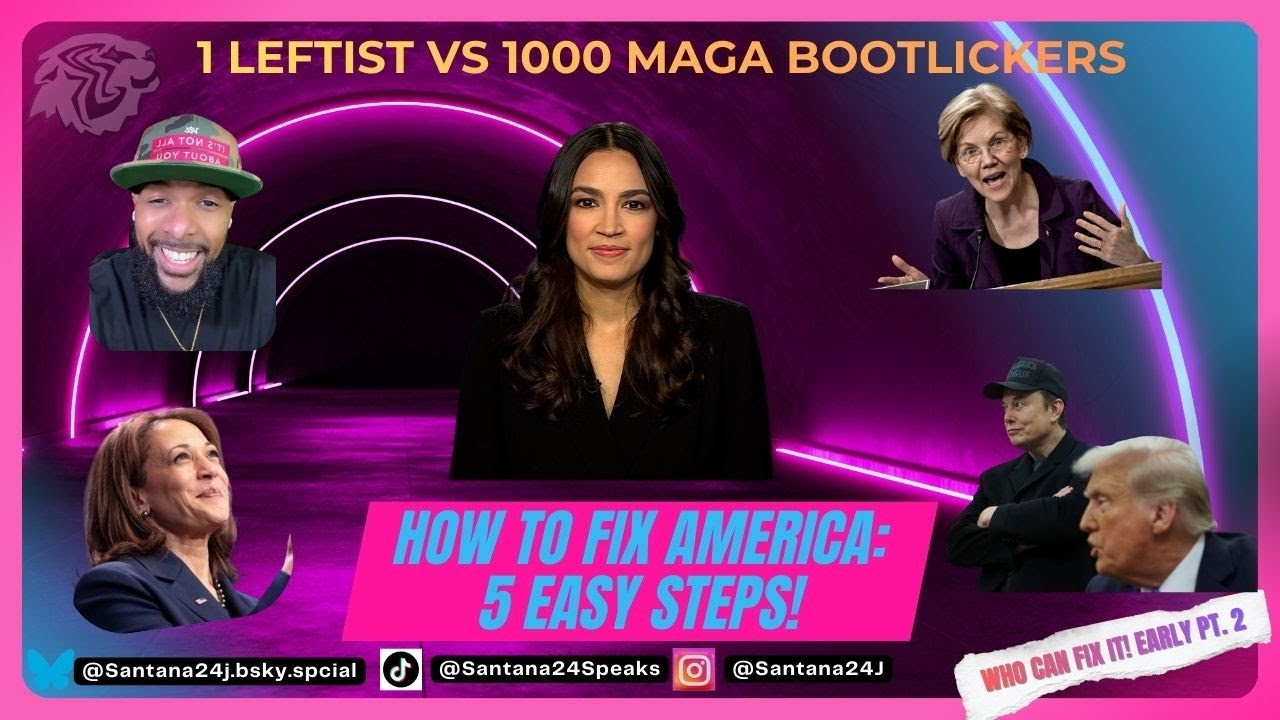 1 Leftist vs 1000 MAGA BOOTLICKERS: Sparring with Santana (Early PT. 2)