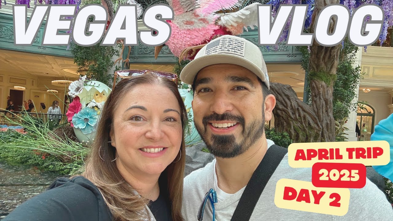 Vegas Day 2 | Spring Conservatory | Amaya Brunch | NoMad Bar