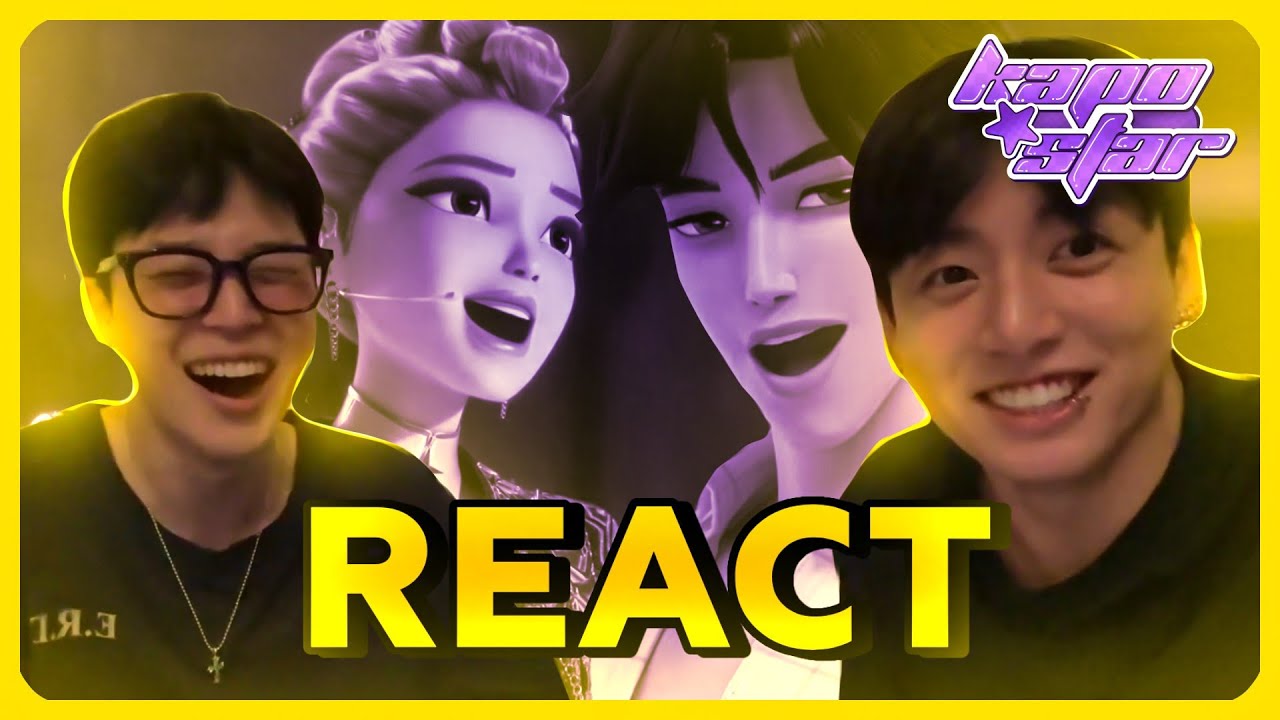 [REDUBLAGEM JIKOOK] REACT ao novo FILME DE KPOP (GUERREIRAS DO KPOP / KPOP DEMON HUNTERS)| KAPOSTAR