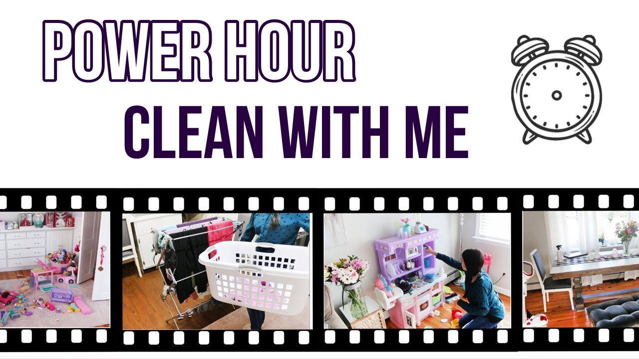 2021 POWER HOUR CLEAN WITH ME || CLEANING MOTIVATION || ALL MUSIC