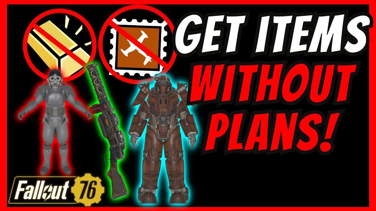 Как получить золотые слитки без планов Fallout 76