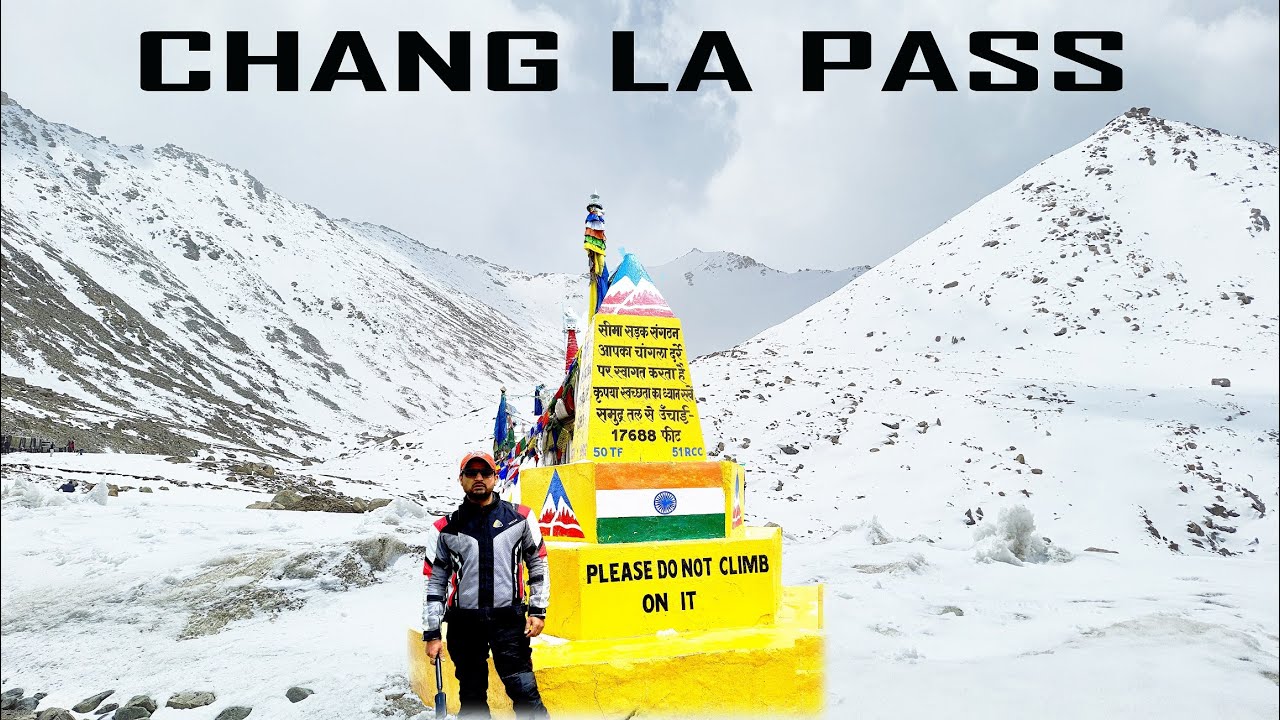 Crossing the Deadliest  Chang La Pass || Chang La Pass || Pangong Lake CHANGLA PASS || Ladakh Tour