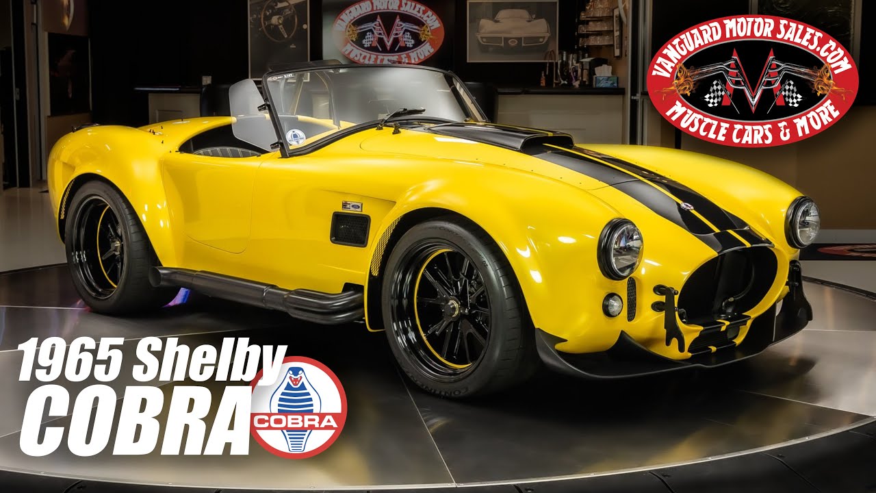 1965 Shelby Cobra Superformance MKIII R For Sale Vanguard Motor Sales #3789