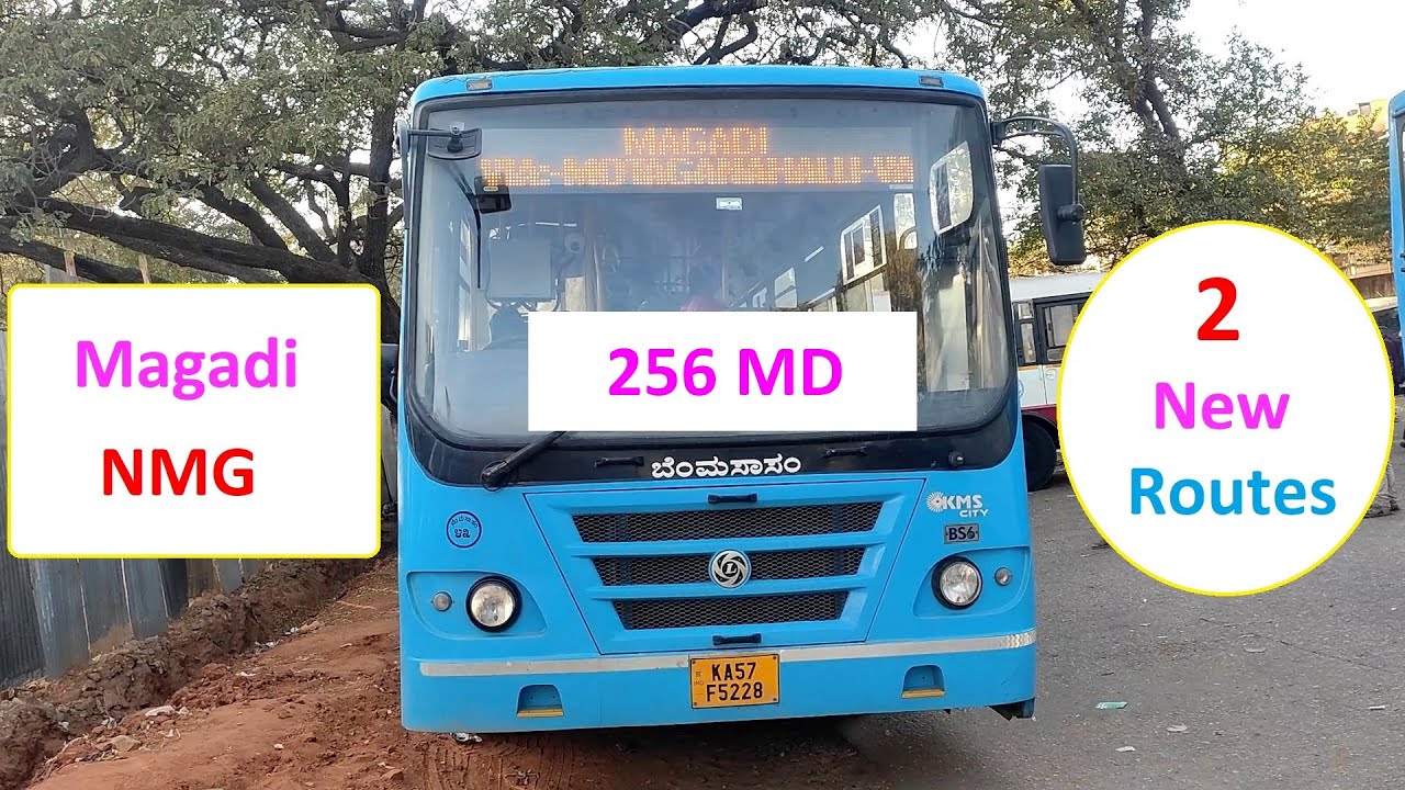 2 New Routes of BMTC Bus - Magadi - Nelamangala