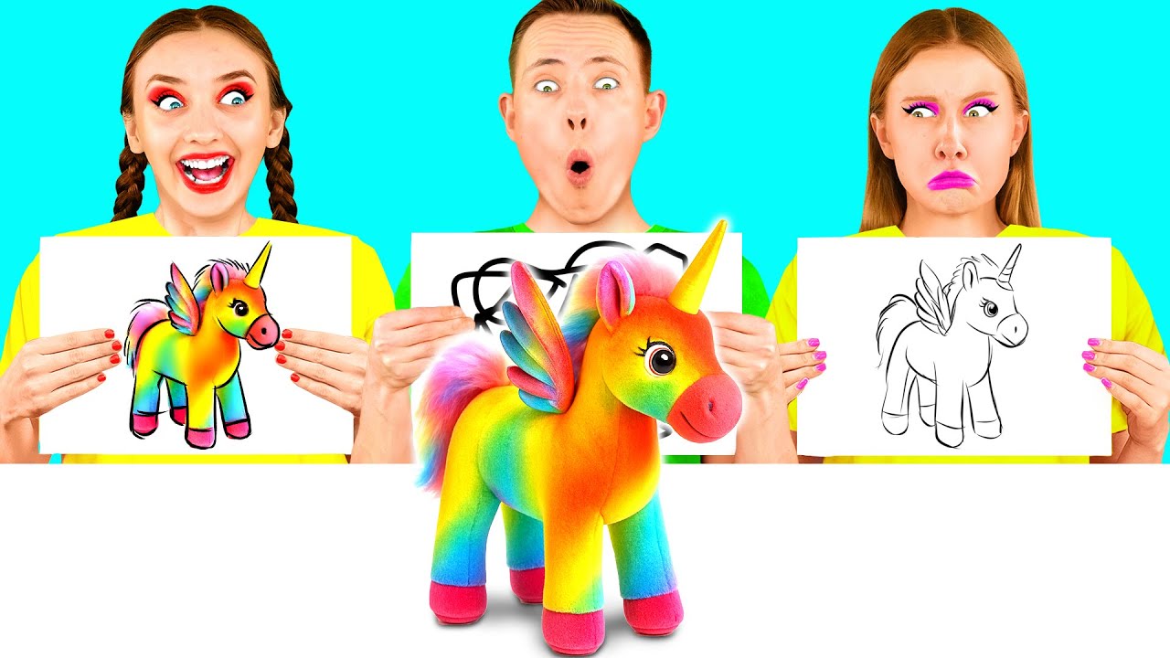 Quem a Desenha é Melhor Aceitar o Desafio Do Prémio | Guerras de Pegadinhas 4Fun Challenge