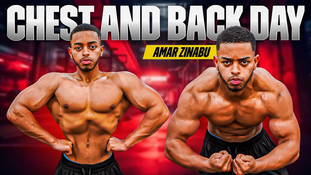 “ውድድሩ ደስ አይልም ነበር” -  INTENSE CHEST AND BACK WORKOUT WITH AMAR