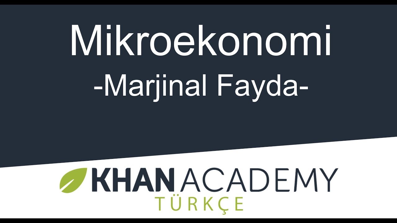 Marjinal Fayda (Mikroekonomi)