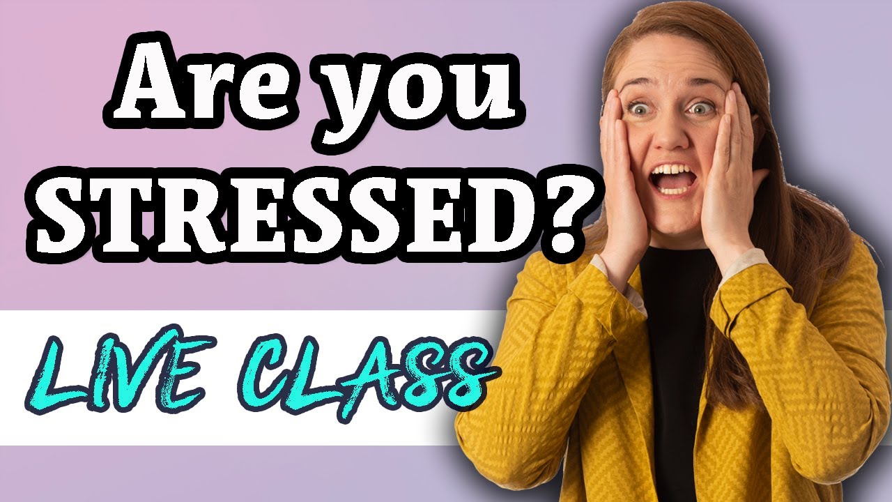 LIVE: Don't Stress- Learn HOW to Stress in ENGLISH