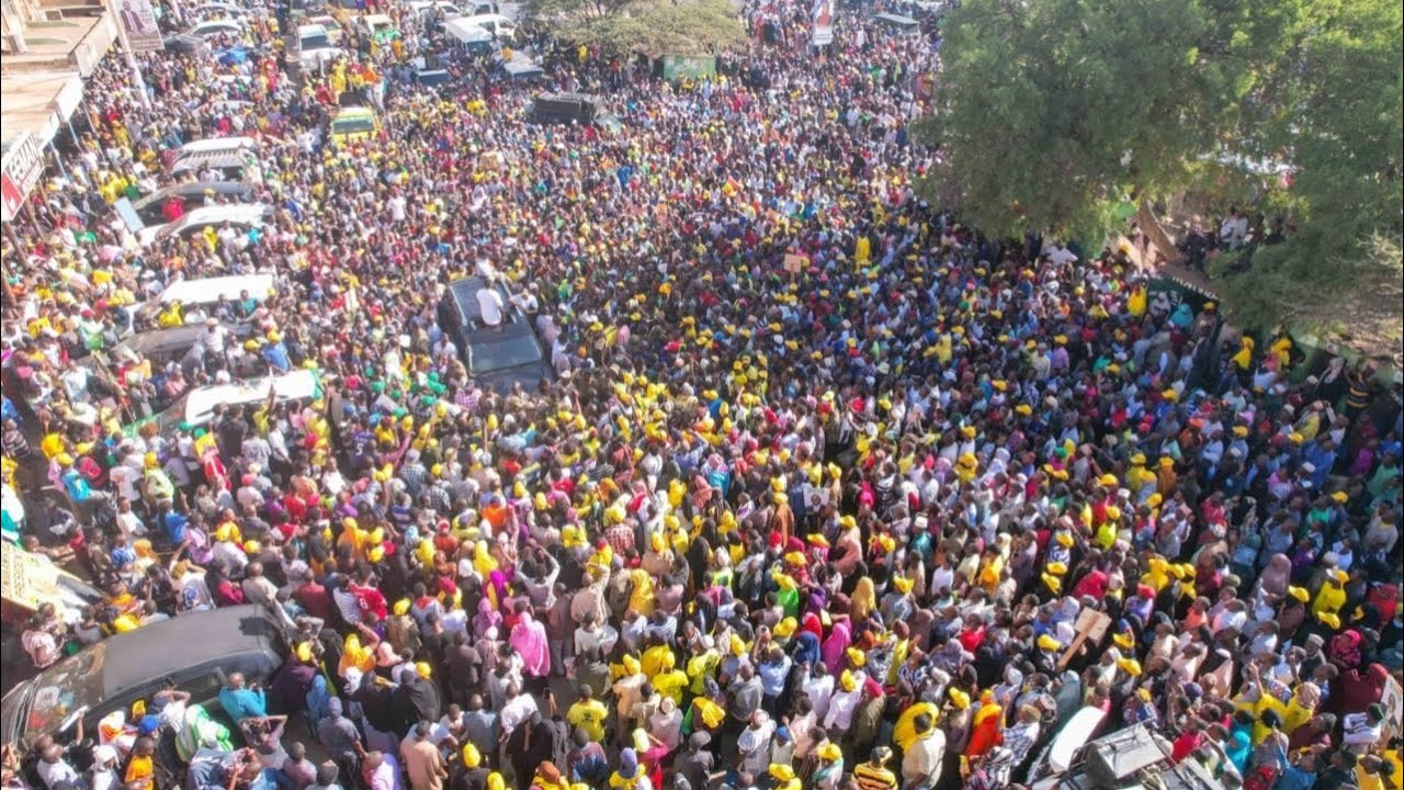 LIVE!! DP RUTO IN ISIOLO TOWN!!