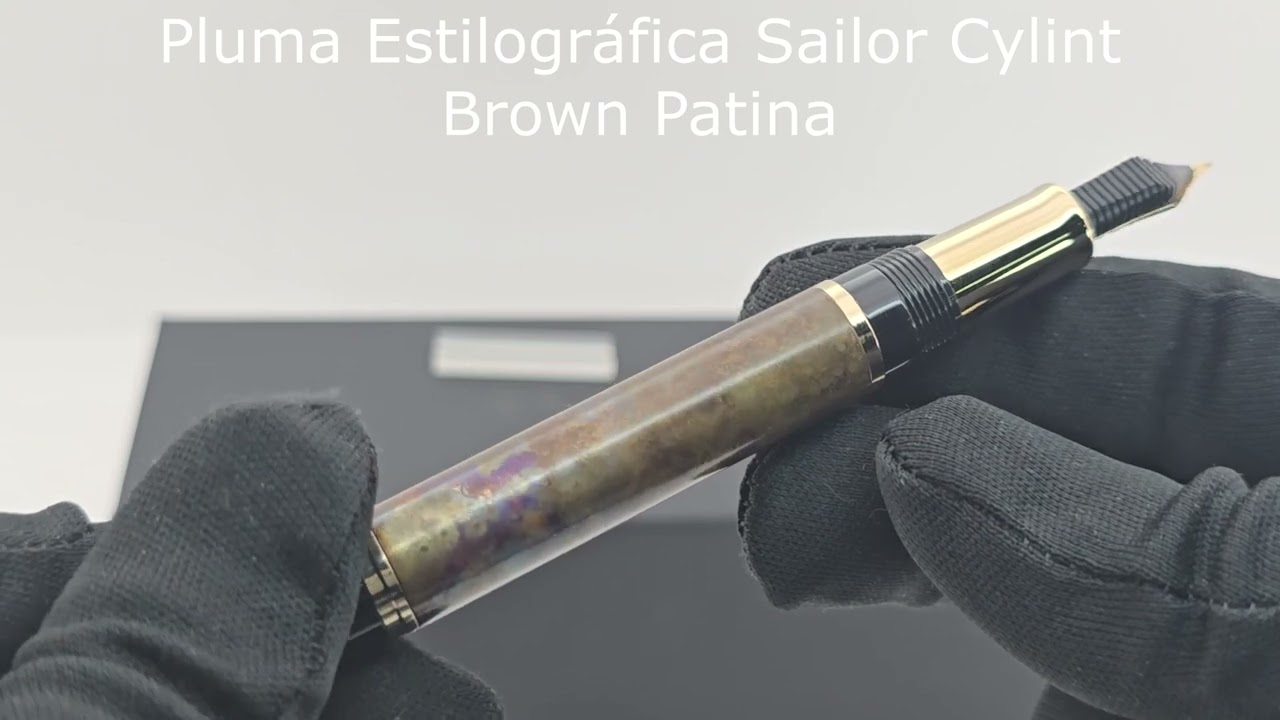 Cruzaltpens - Pluma Estilográfica Sailor Cylint Brown Patina
