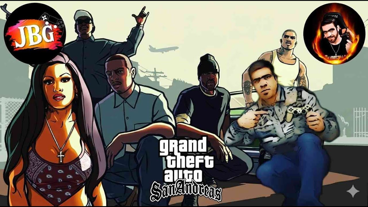 Grand Thaft Auto: San Andreas - as aventuras de CJÉ
