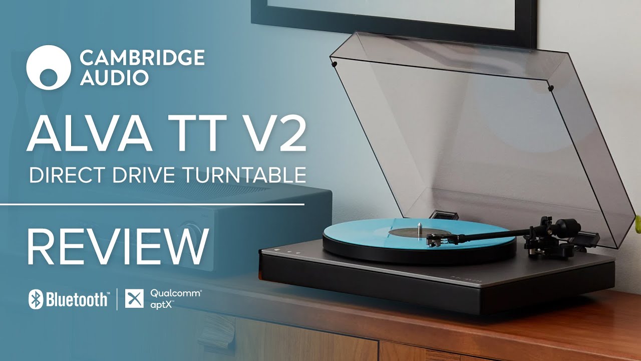Проигрыватель виниловых пластинок Cambridge Audio Alva TT V2 // ЛУЧШИЙ Bluetooth-проигрыватель, к...