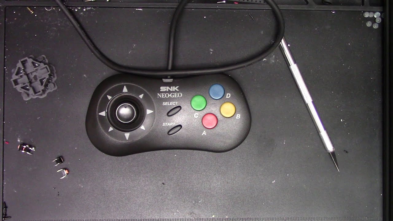 NeoGeo CD Pad Repair