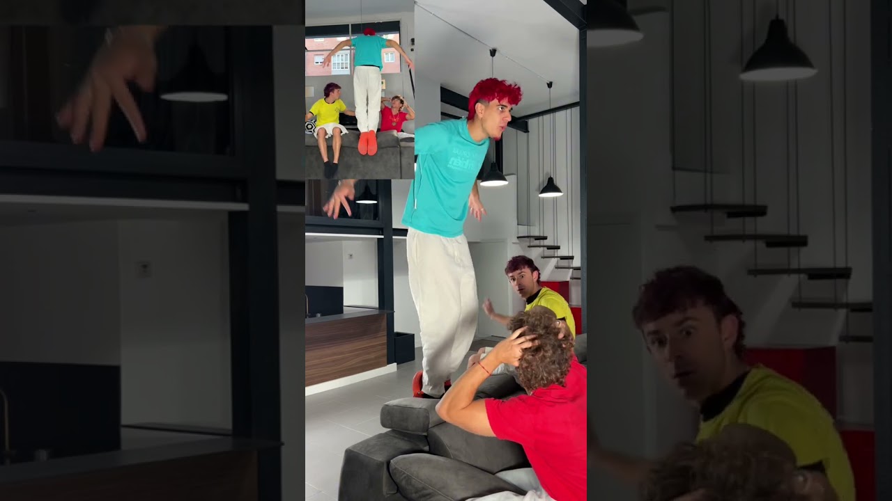 Asi se grabo el truco viral del video volando!