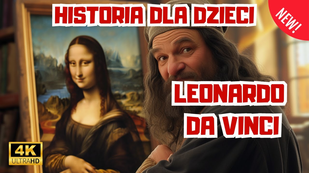 Leonardo da Vinci i Tajemnica Latającego Człowieka| Bajki historyczne dla dzieci