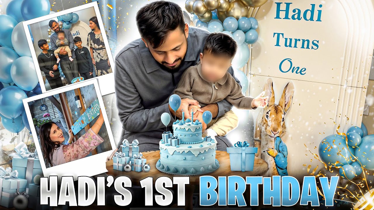 🎉👶 Hadi’s 1st Birthday Vlog 🎂| Party Prep, Setup & Shopping 🛍️✨ [Keeping It Real]
