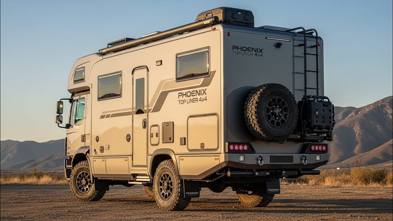 Adria Supertwin 4×4 2026 года – роскошный внедорожный автодом!