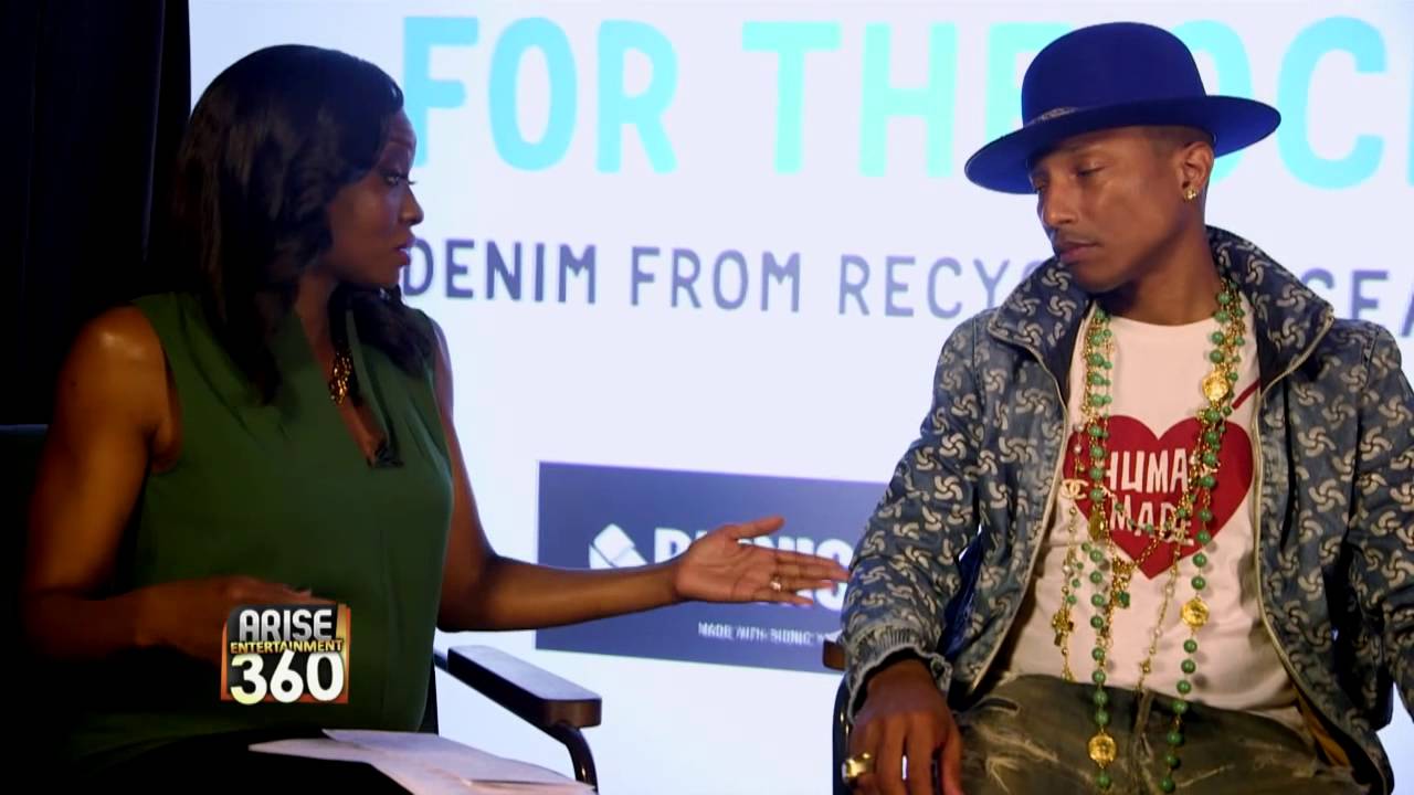 Pharrell Williams on his new collaboration with G-Star denim!