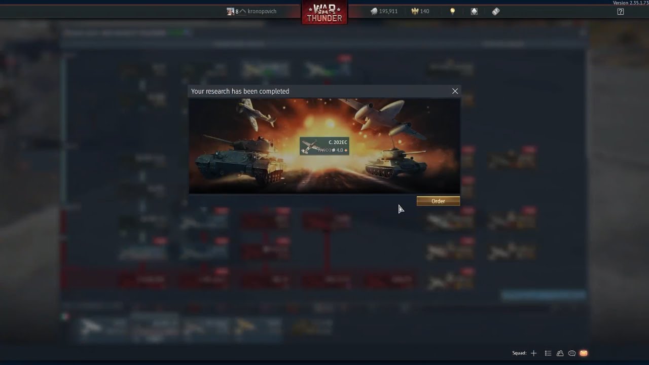 War Thunder - Road to Top Tier - Free to Play - Italian Tech Tree - Episode 10