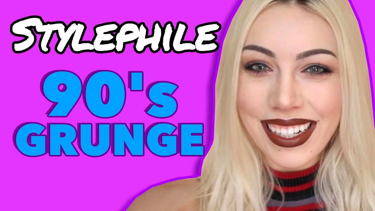 90's Grunge Makeup Tutorial // Stylephile | HISSYFIT