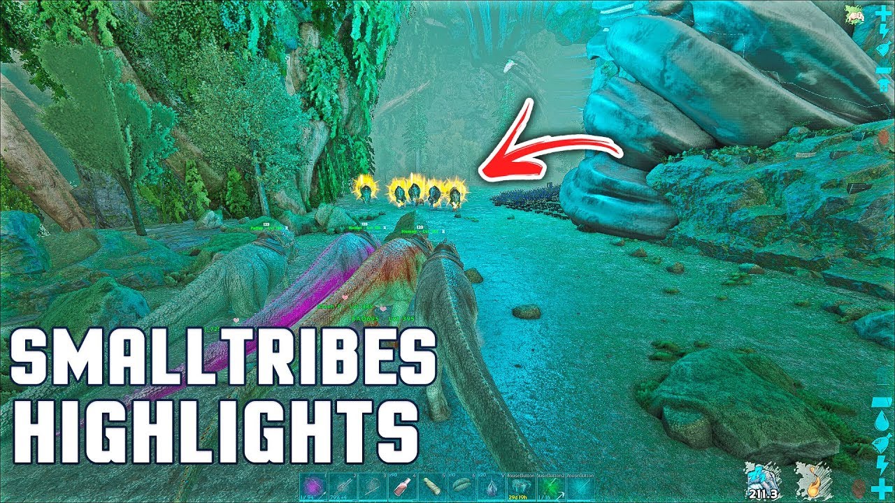 PVP MOMENTS #1 | OFFICIAL SMALL TRIBES PVP | ARK: Survival Evolved